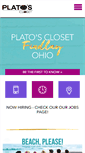 Mobile Screenshot of platosclosetfindlay.com